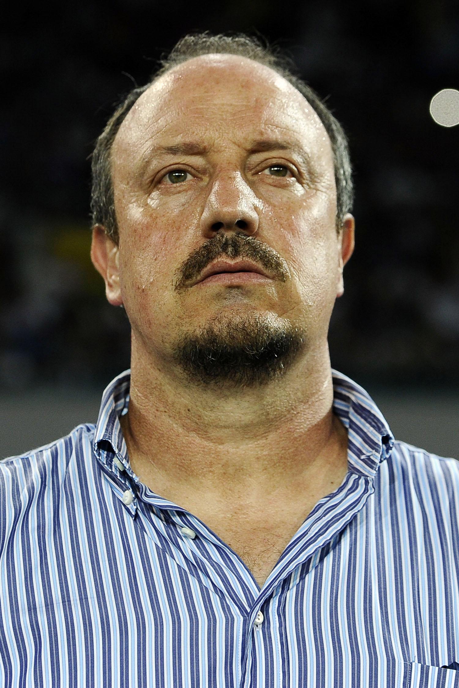 Napoli, i convocati di Benitez: in lista i nuovi arrivati Strinic e Gabbiadini 21 Benitez Rafa Napoli 2013 primo piano ifa